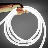 Amazon.co.jp: 100V ラウンド、320 度発光、EL蛍光チューブ管 LED
